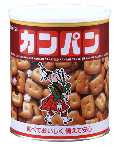 防災グッズ三立製菓　ホームサイズカンパン　金平糖入り　1缶（475g）　【製造から5年保存】